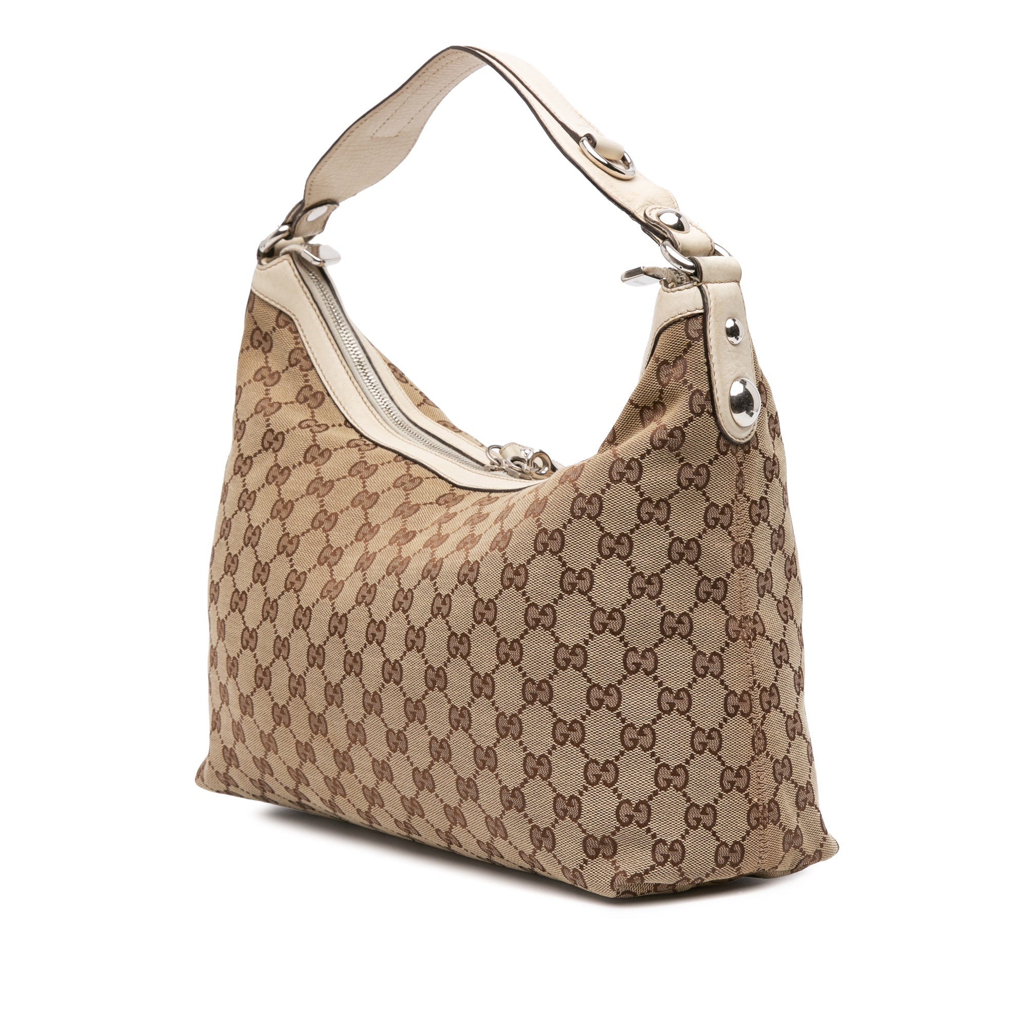 Medium GG Canvas Icon Bit Satchel