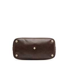 Medium GG Canvas Charm Dome Satchel