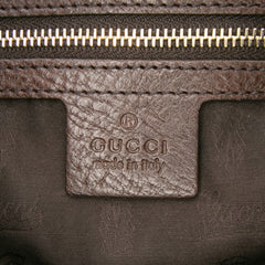 Medium GG Canvas Charm Dome Satchel