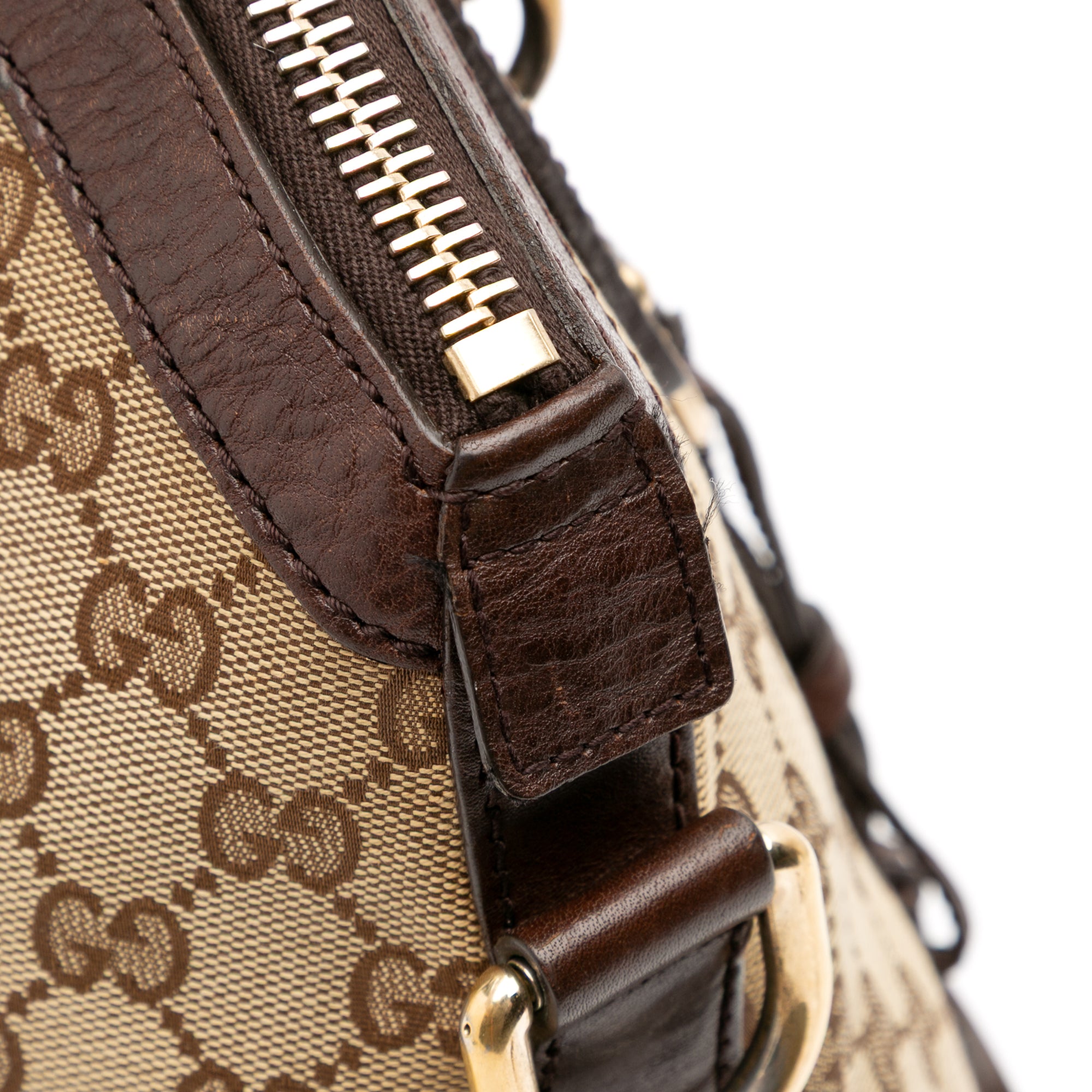 Medium GG Canvas Charm Dome Satchel