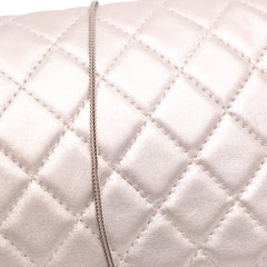 Reissue 2.55 Metallic Lambskin Clutch With Chain