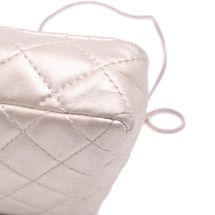 Reissue 2.55 Metallic Lambskin Clutch With Chain