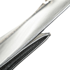 Leather VRing Neck Pouch