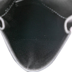 Leather VRing Neck Pouch