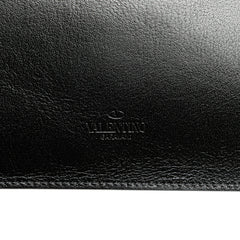 Leather VRing Neck Pouch
