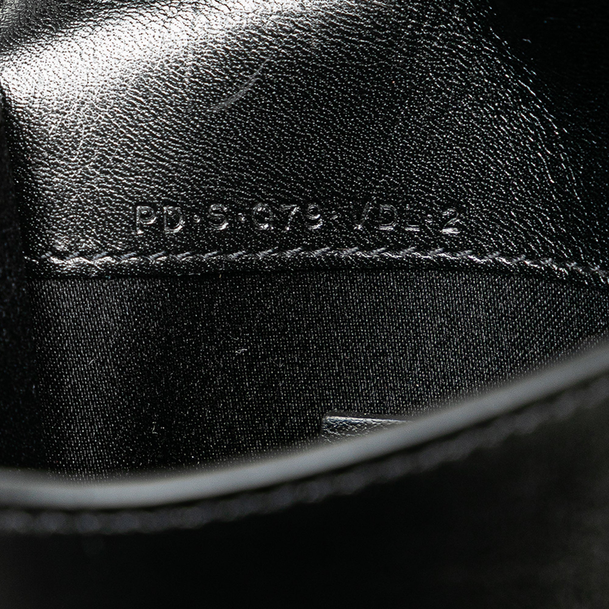 Leather VRing Neck Pouch