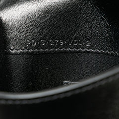 Leather VRing Neck Pouch