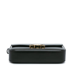 Leather Triomphe Claude Shoulder Bag