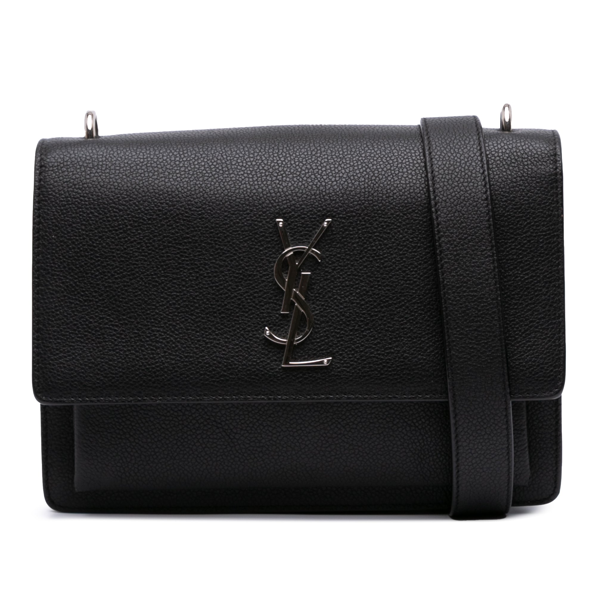 Medium Grained Calfskin Monogram Sunset Crossbody