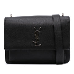Medium Grained Calfskin Monogram Sunset Crossbody