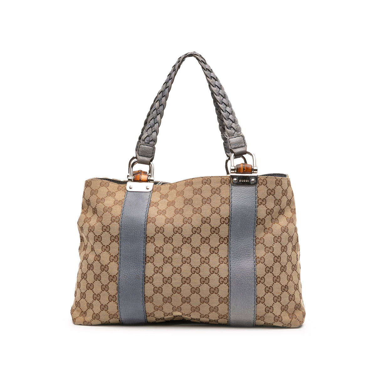 GG Canvas Bamboo Libeccio Tote