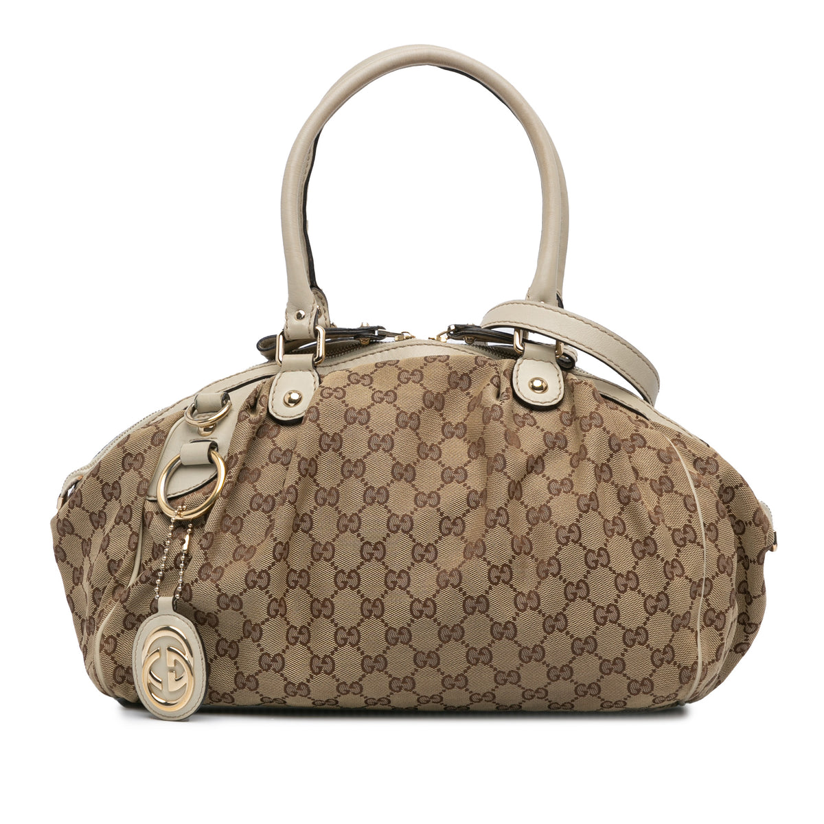 GG Canvas Sukey Satchel