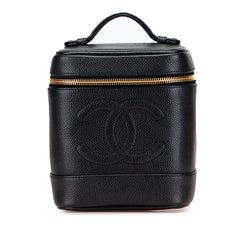 CC Caviar Vanity Case