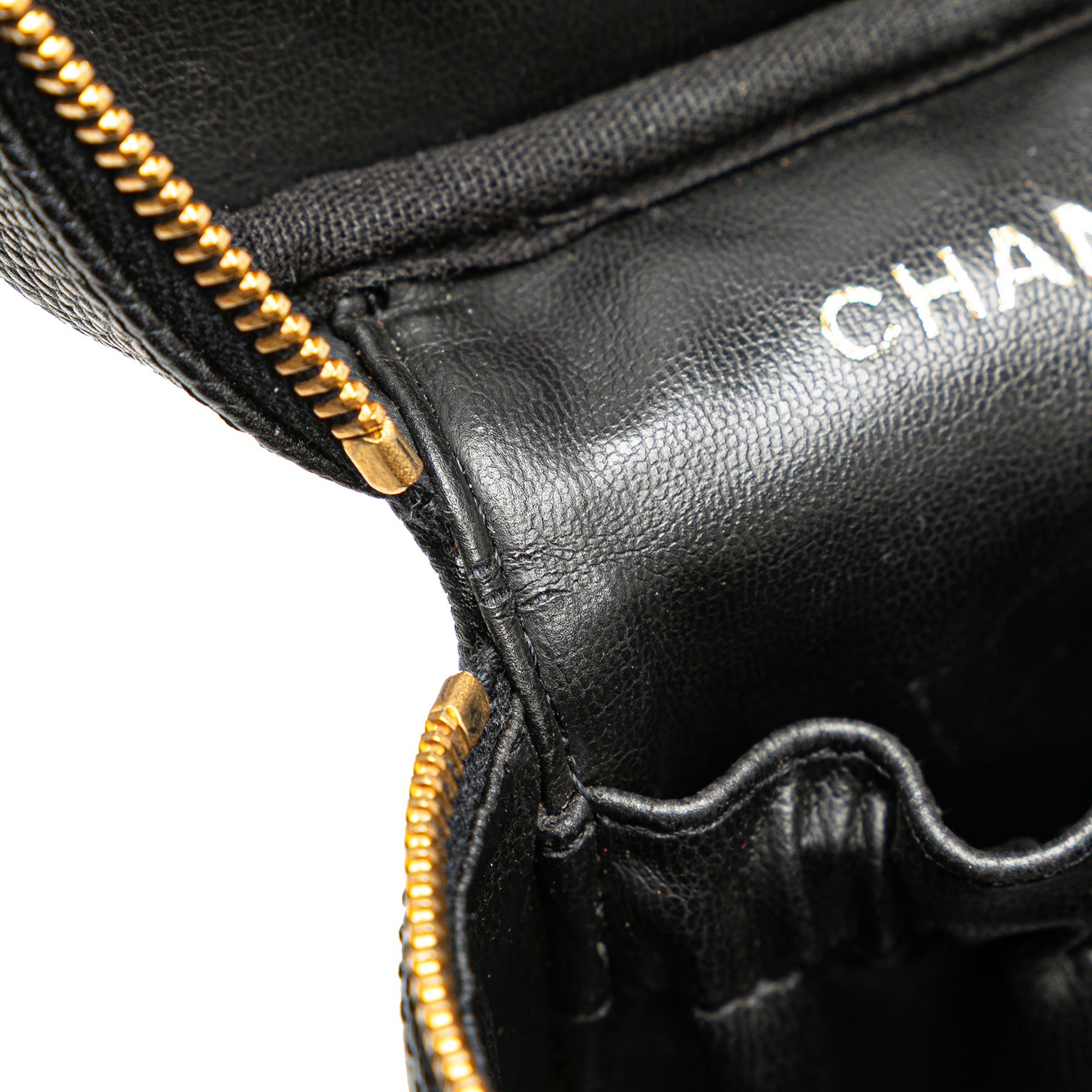 CC Caviar Vanity Case