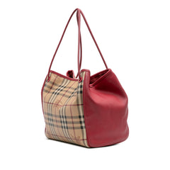 Small Haymarket Check Coated Canvas Canterbury Tote