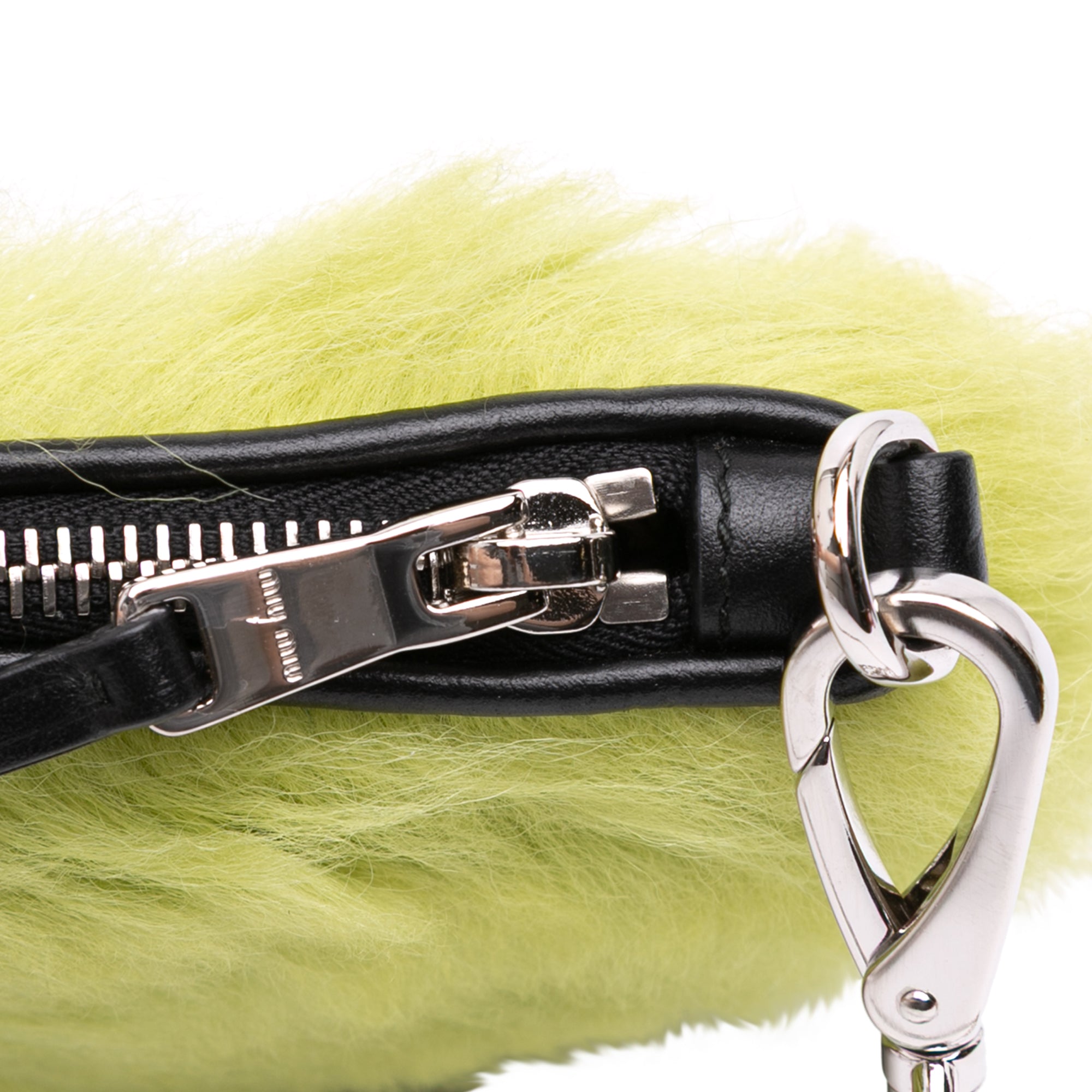 Fur Montone Stripe Crossbody