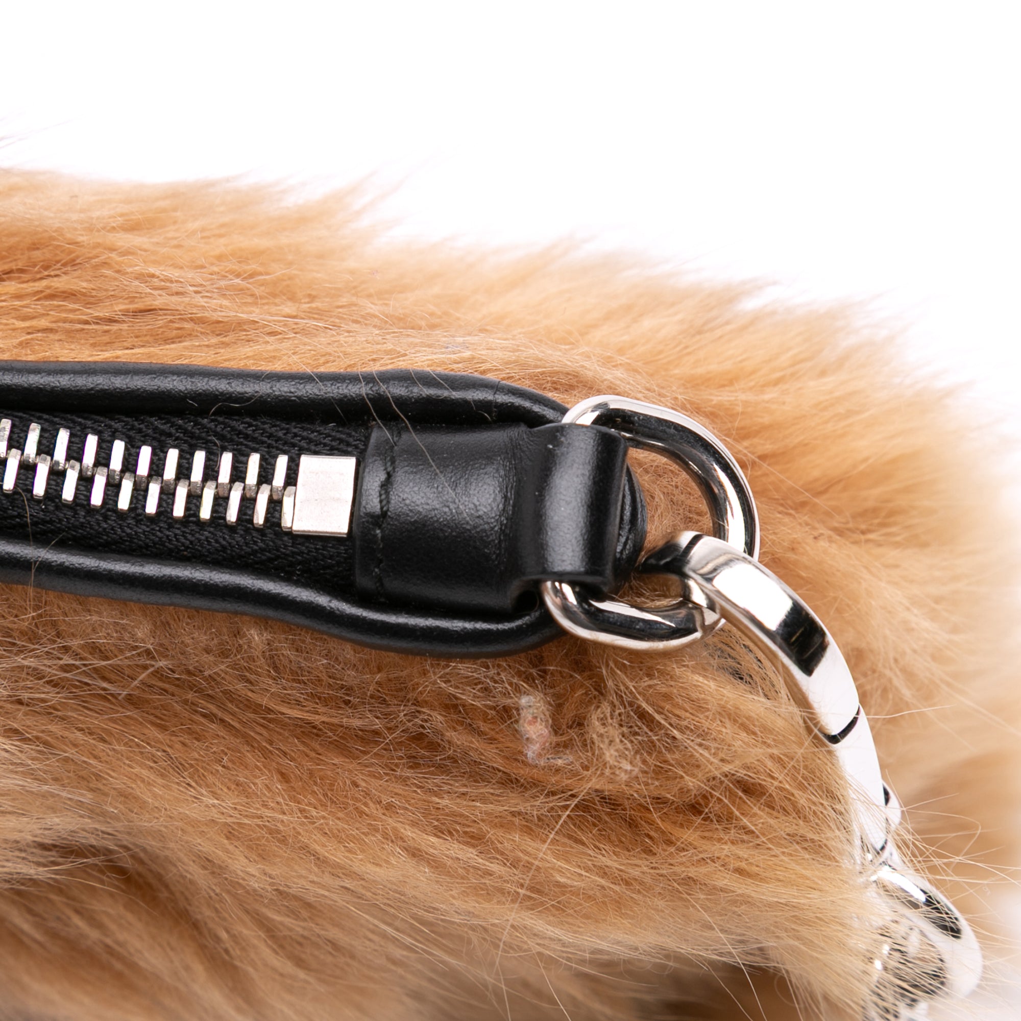 Fur Montone Stripe Crossbody
