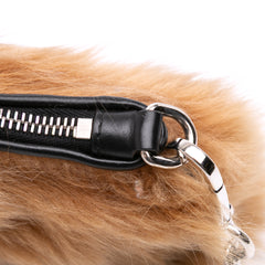 Fur Montone Stripe Crossbody