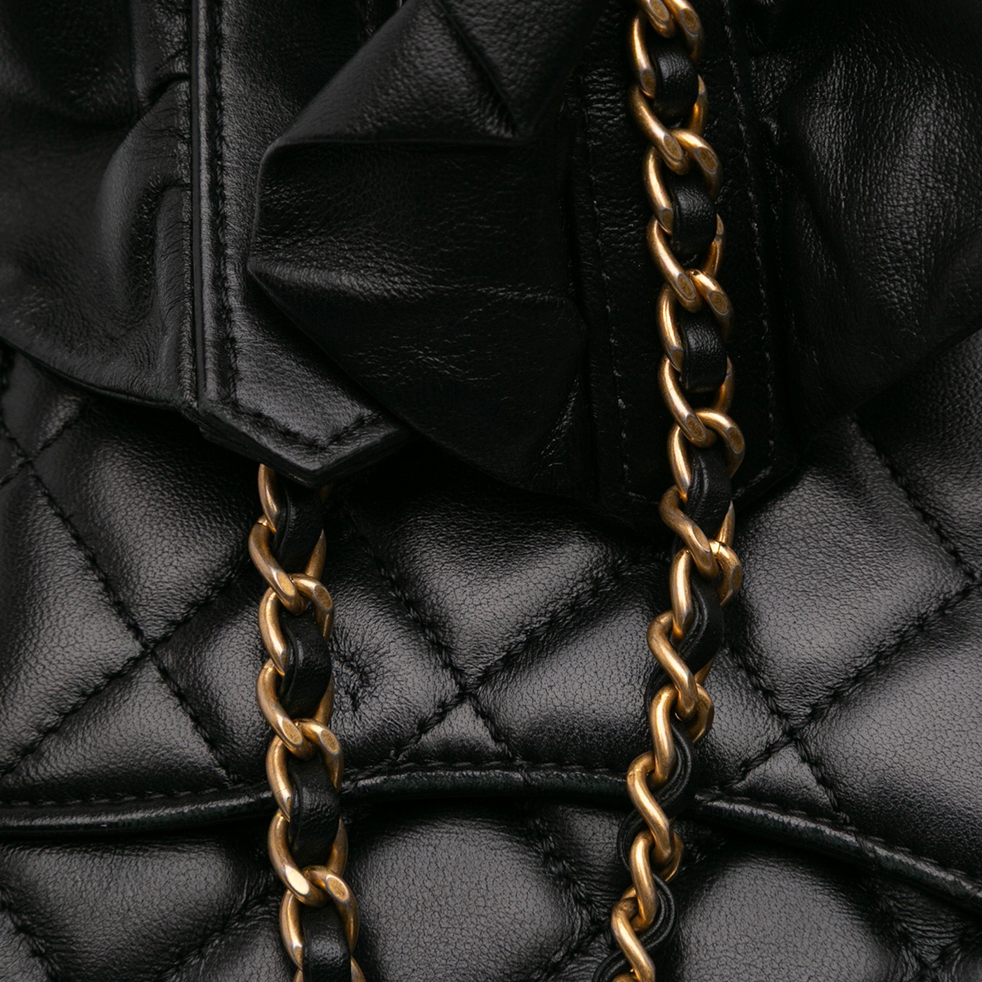 Mini Square Lambskin Romance Single Flap