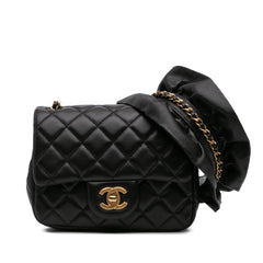 Mini Square Lambskin Romance Single Flap