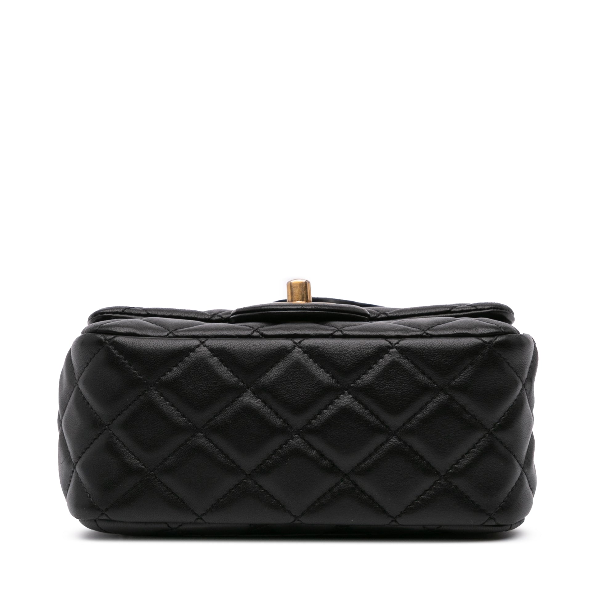 Mini Square Lambskin Romance Single Flap