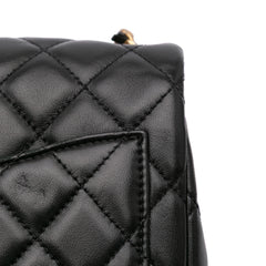 Mini Square Lambskin Romance Single Flap