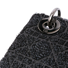 Mini Beaded Lambskin Crystal Cannage Lady Dior