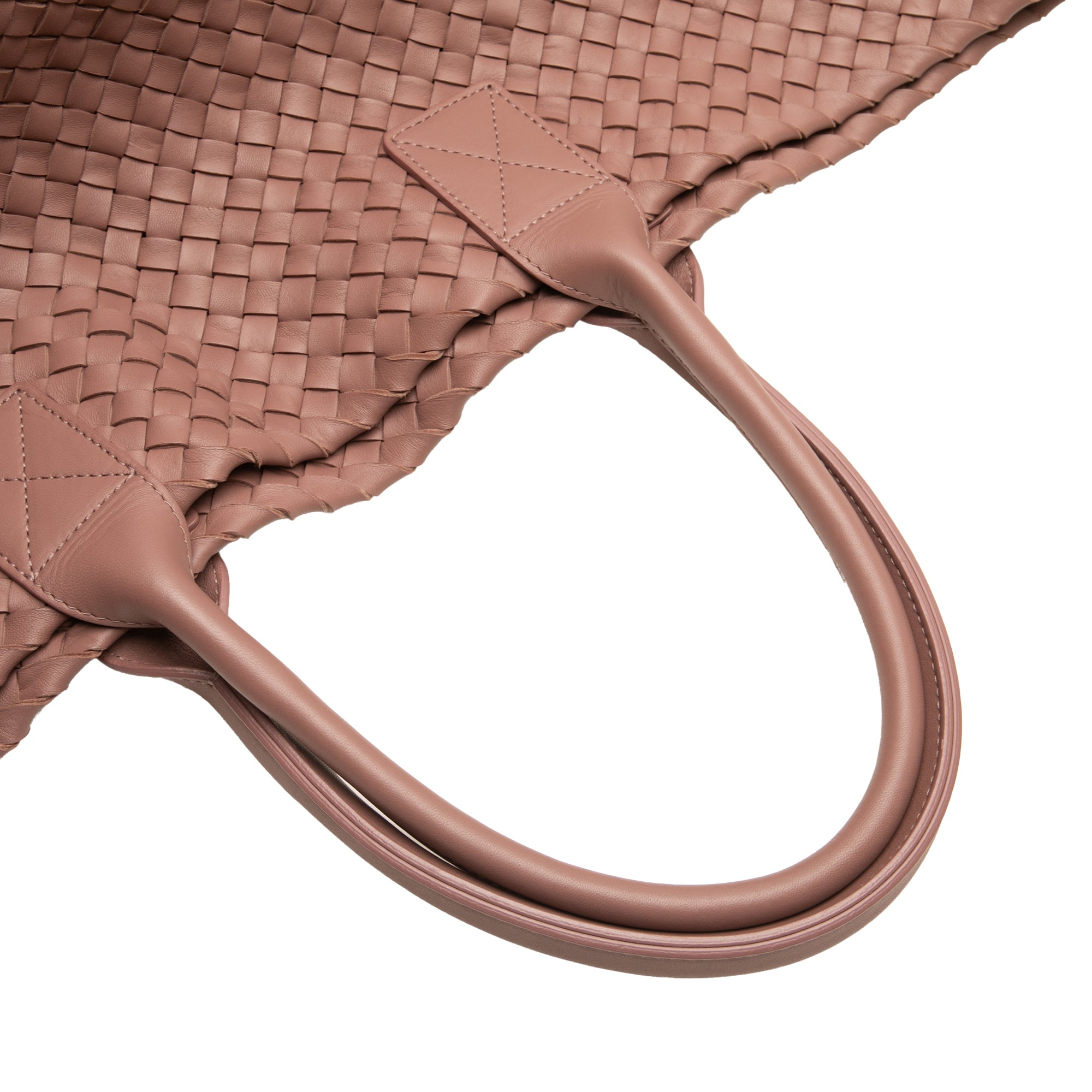 Medium Lambskin Intreccio Cabat Tote