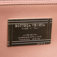 Medium Lambskin Intreccio Cabat Tote