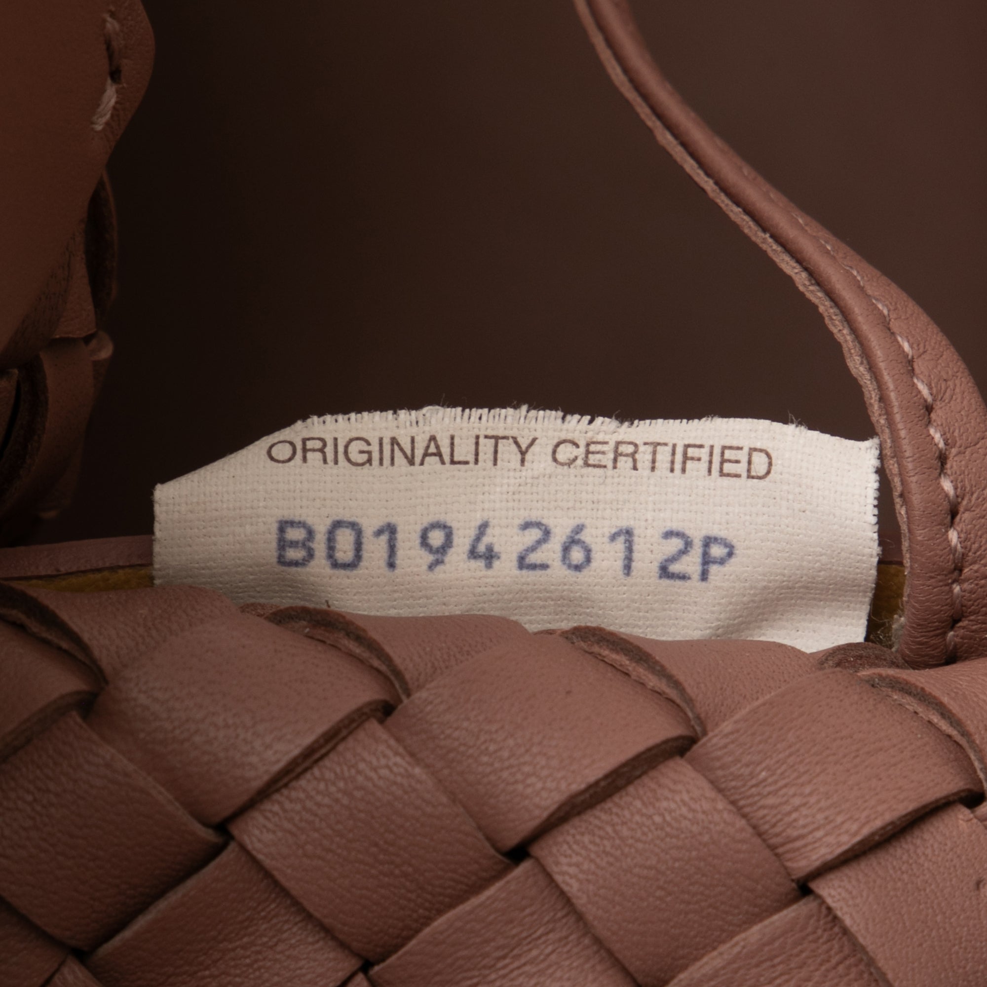 Medium Lambskin Intreccio Cabat Tote