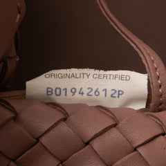 Medium Lambskin Intreccio Cabat Tote