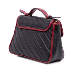 GG Marmont Matelasse Leather Torchon Top Handle Bag