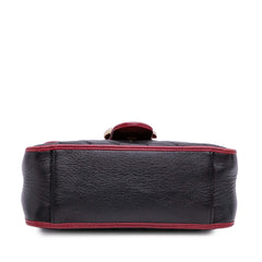GG Marmont Matelasse Leather Torchon Top Handle Bag