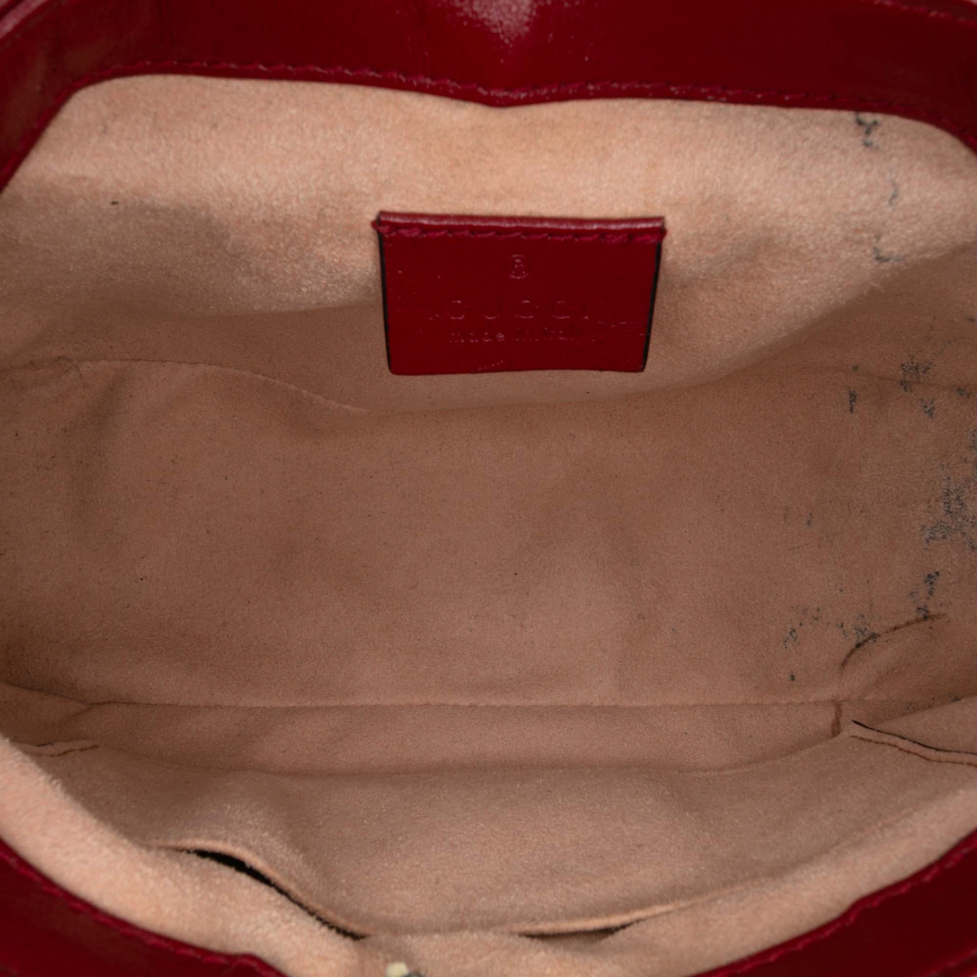 GG Marmont Matelasse Leather Torchon Top Handle Bag