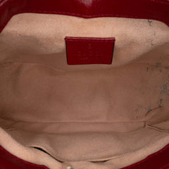 GG Marmont Matelasse Leather Torchon Top Handle Bag