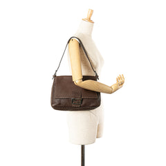 Leather Selleria Mamma Forever Shoulder Bag