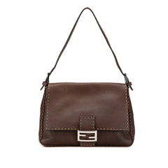 Leather Selleria Mamma Forever Shoulder Bag