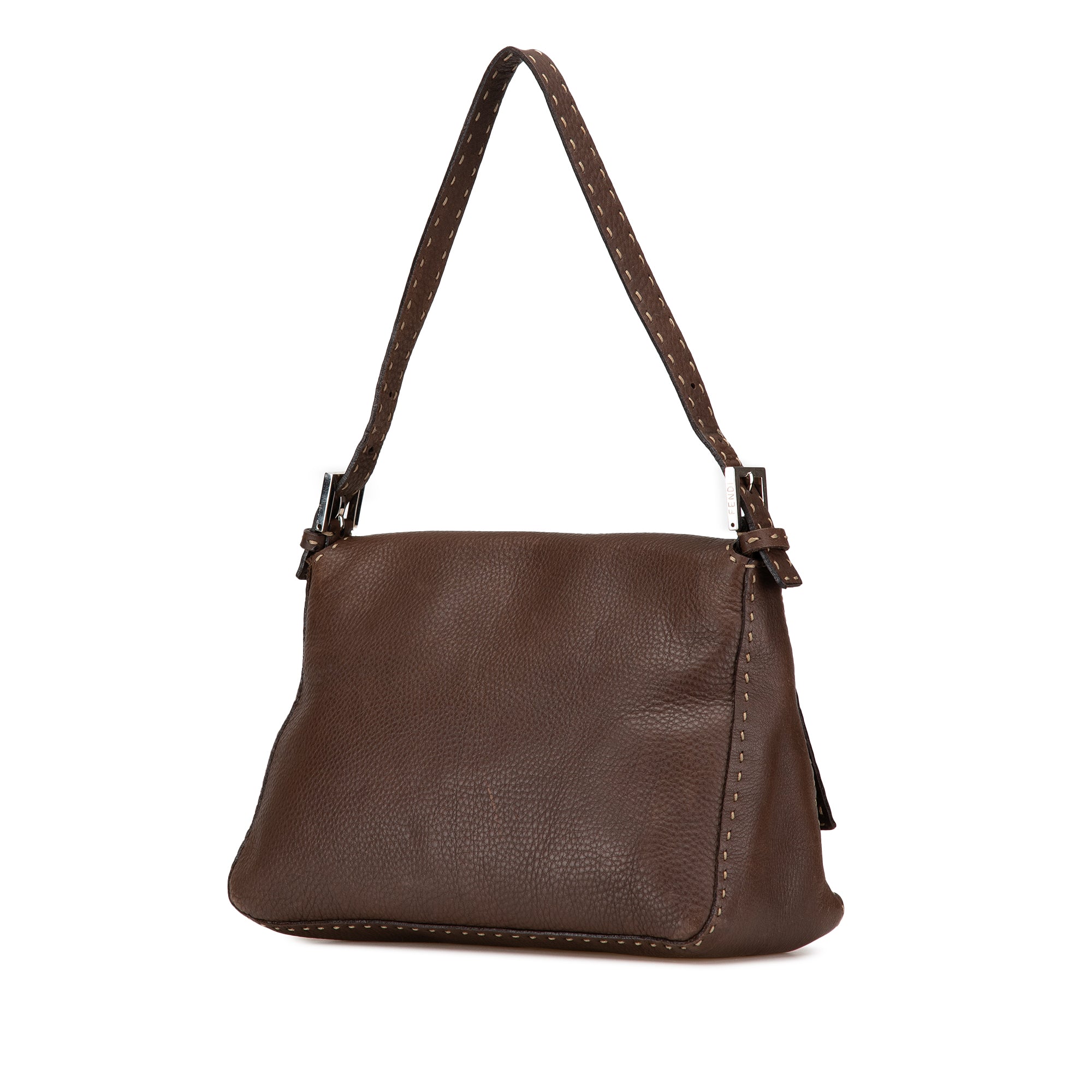 Leather Selleria Mamma Forever Shoulder Bag