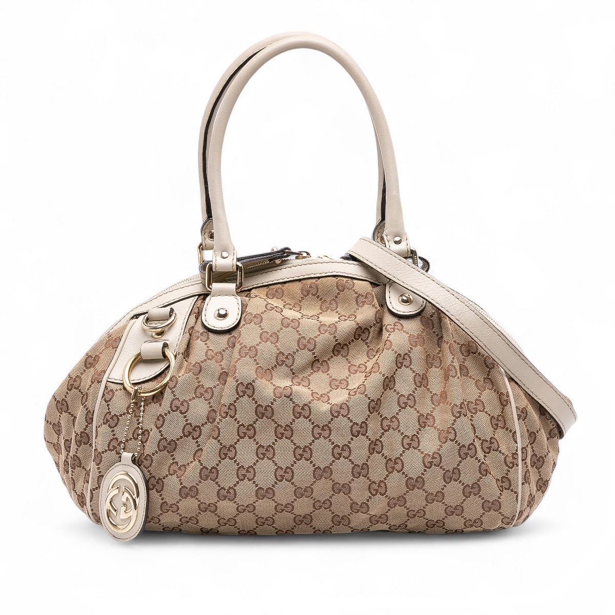 GG Canvas Sukey Satchel