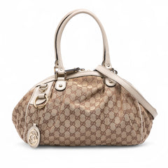 GG Canvas Sukey Satchel