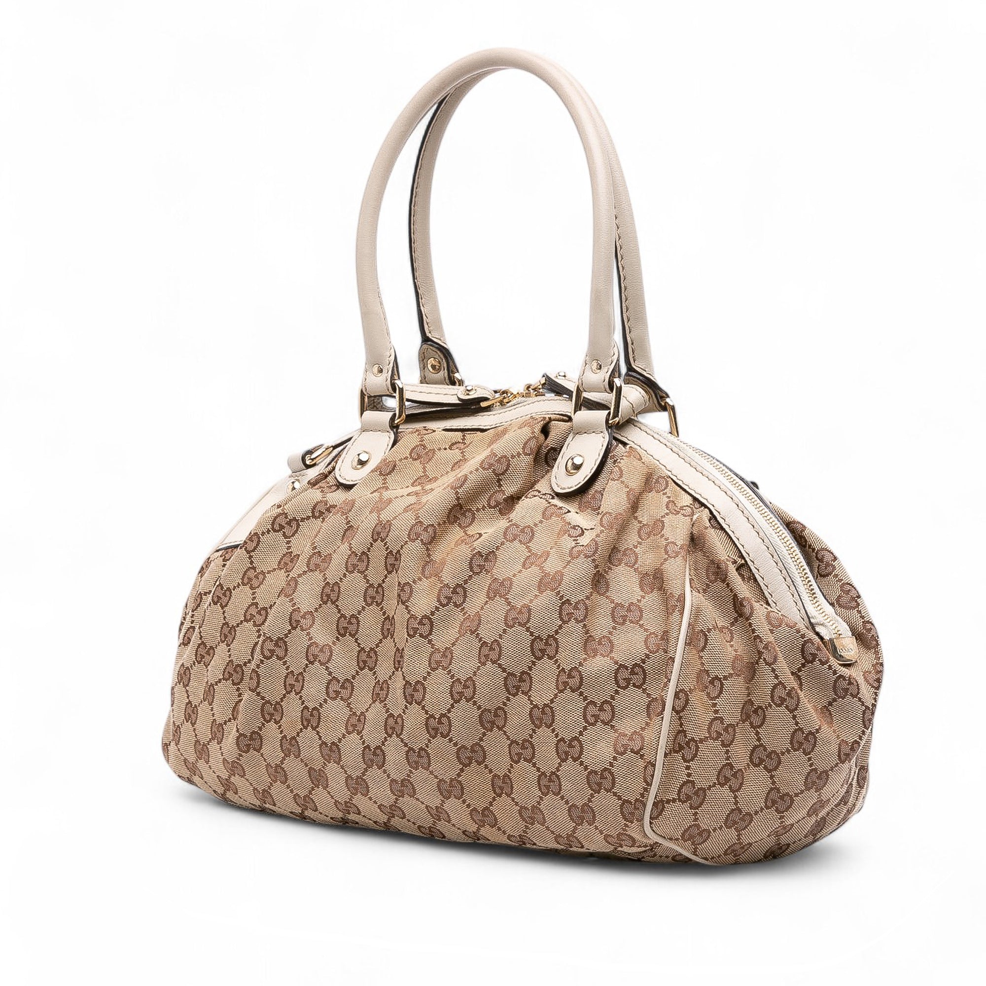 GG Canvas Sukey Satchel
