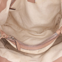 Medium GG Canvas Bamboo Libeccio Tote