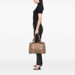 Medium GG Canvas Bamboo Libeccio Tote