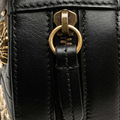 GG Marmont Matelasse Leather Animalier Belt Bag