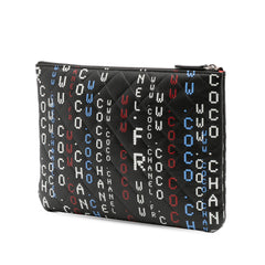 Medium Quilted Lambskin Data Center O Case Clutch