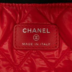 Medium Quilted Lambskin Data Center O Case Clutch