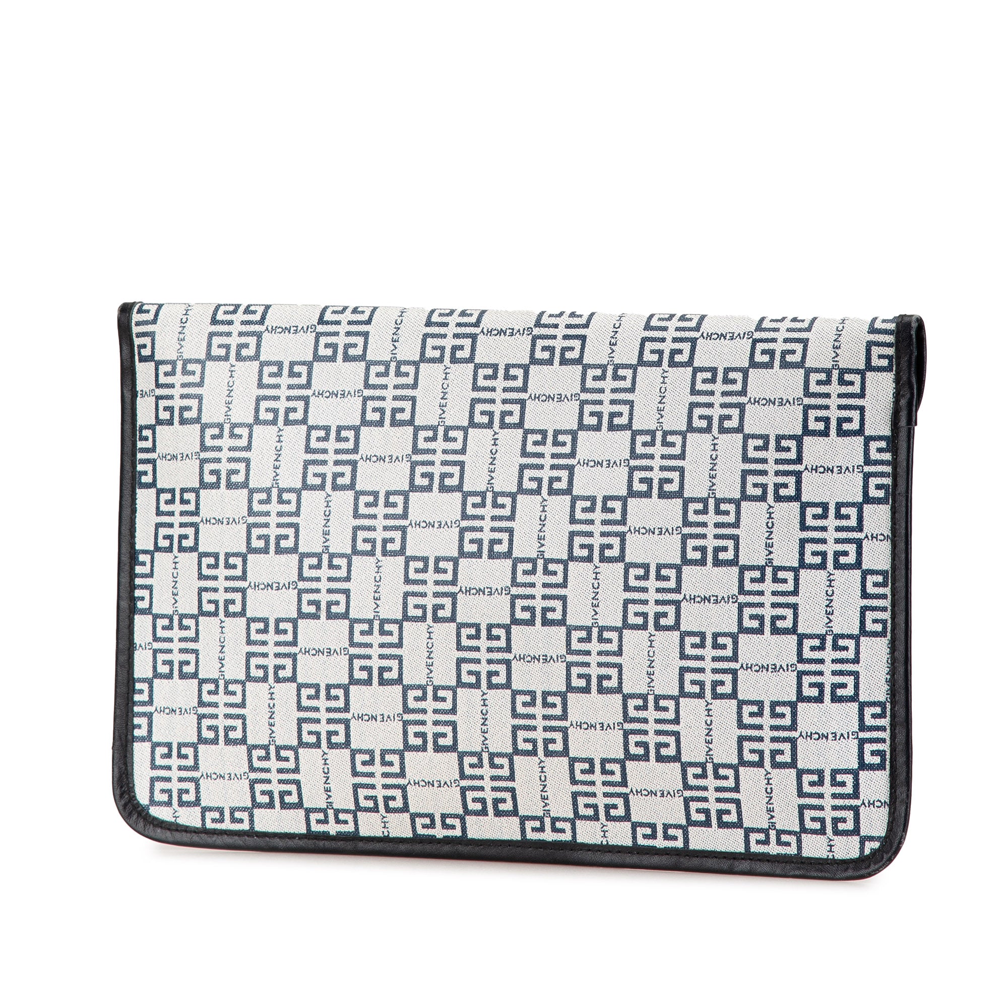 Monogram Canvas Clutch