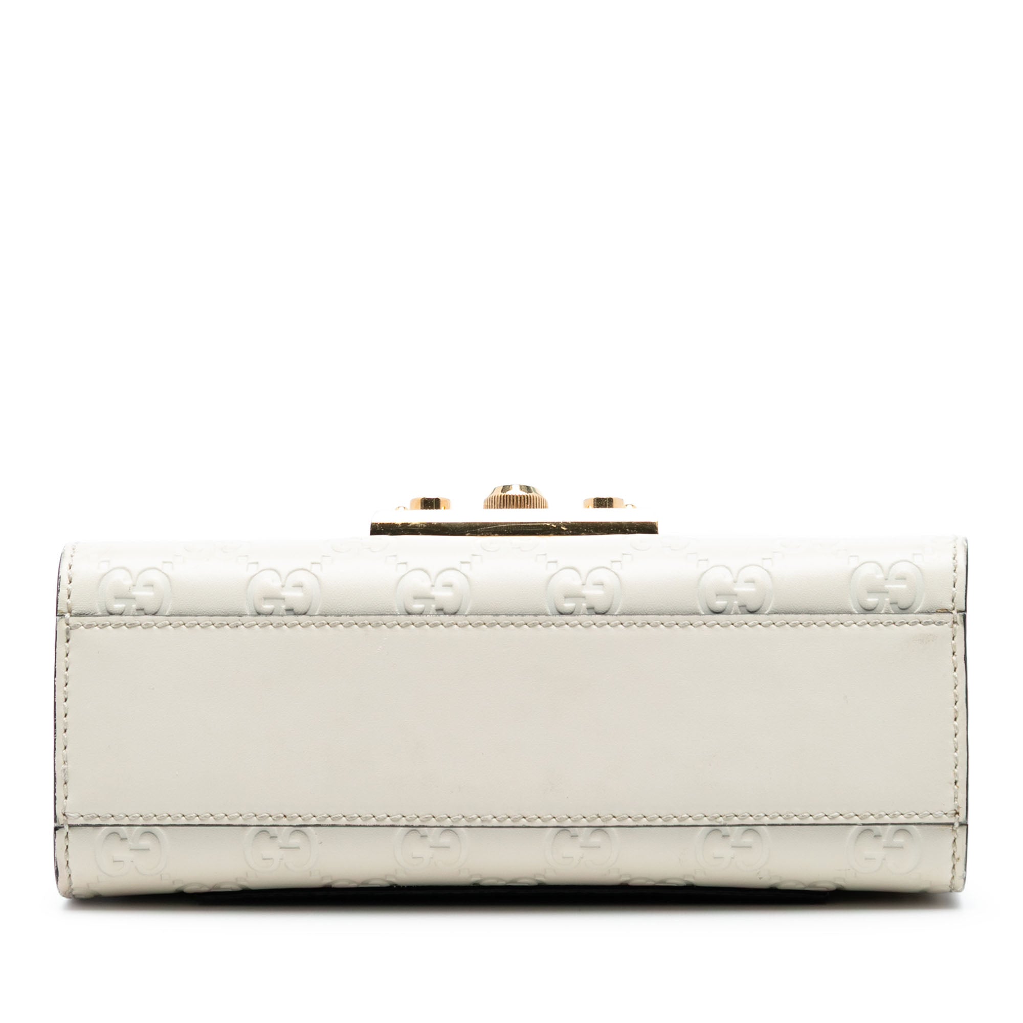 Small Guccissima Padlock Shoulder Bag