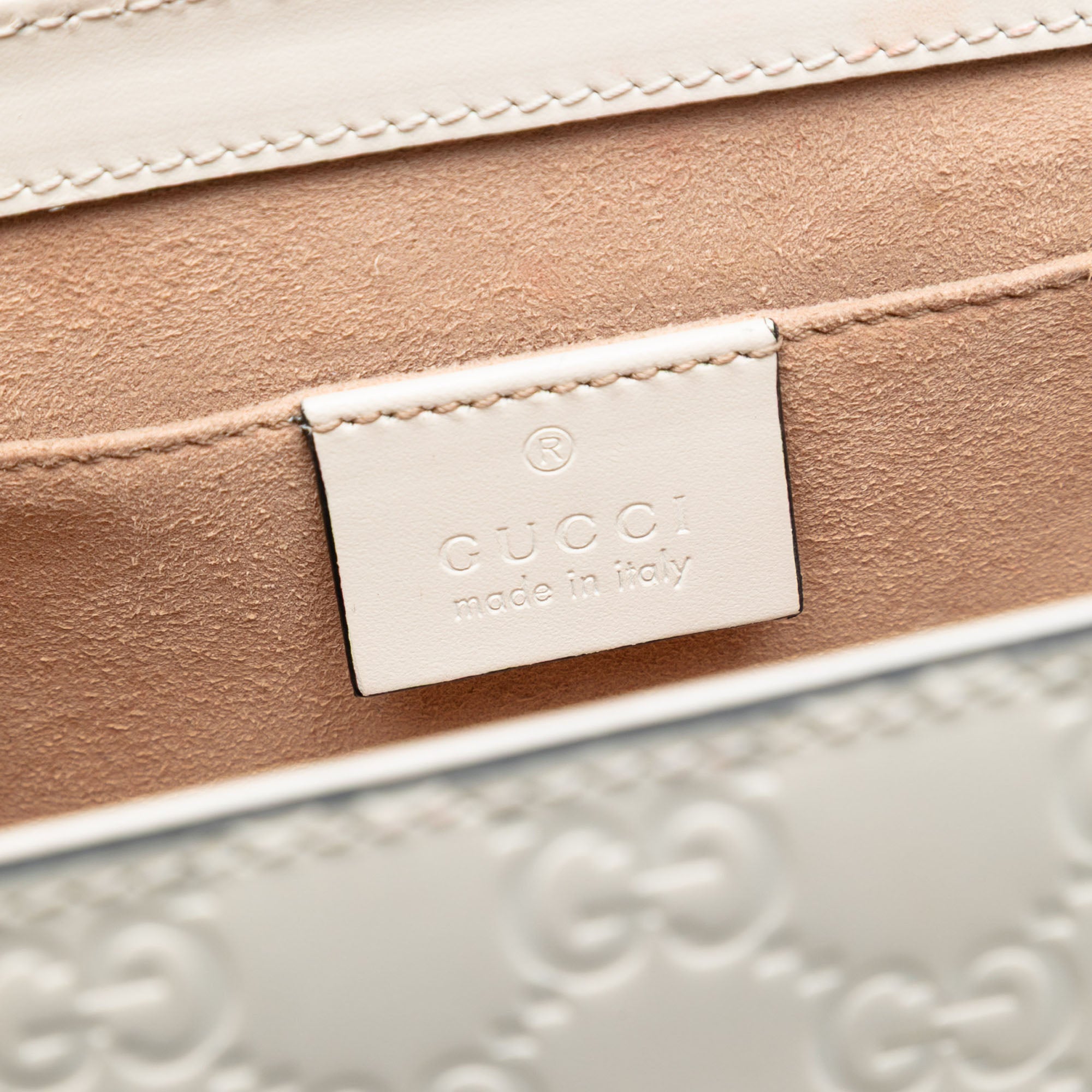 Small Guccissima Padlock Shoulder Bag