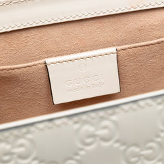 Small Guccissima Padlock Shoulder Bag